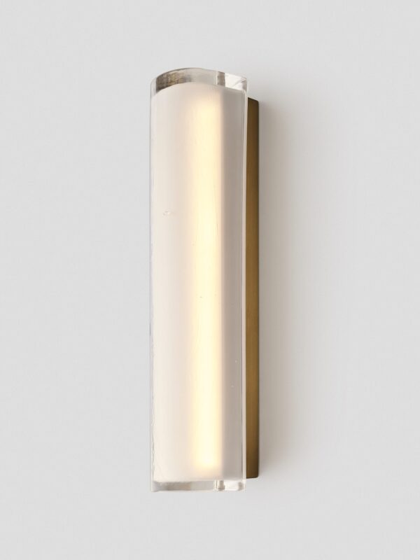 12:40 Exterior - Brass, Cast Glass