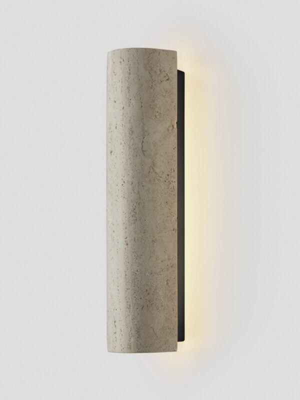 12:40 Exterior - Black Electroplate, Travertine