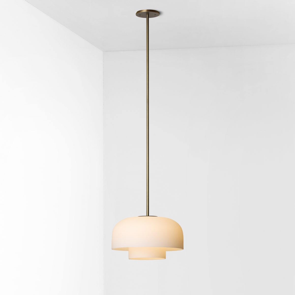 Rolo Large Double Down Pendant