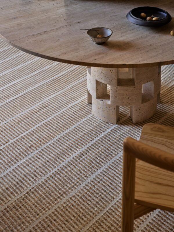 Trellis Natural & White | Sample
