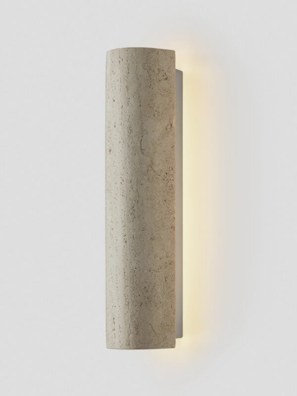 12:40 Exterior - Satin Nickel, Travertine