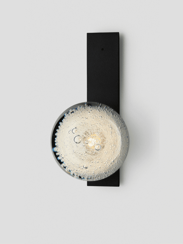 Fizi Single Ball On Flat - Black Powder Coat, Fizi
