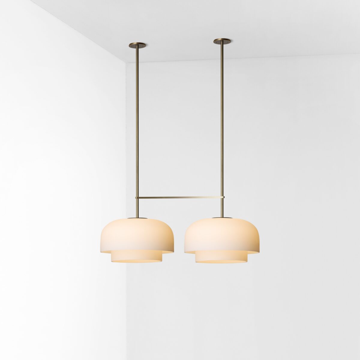 Rolo Extra Large Double Down Double Pendant