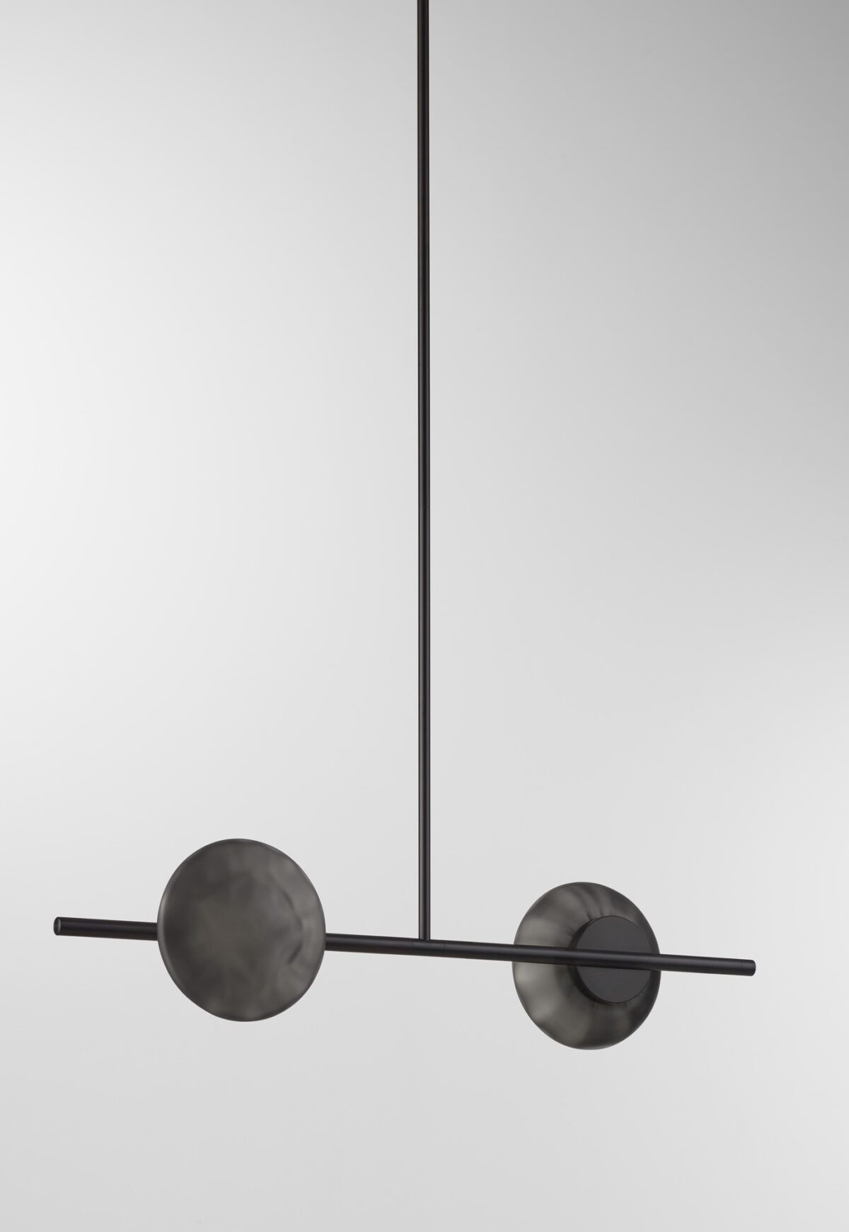 Ceto Single Horizontal Chandelier | 2 Shades