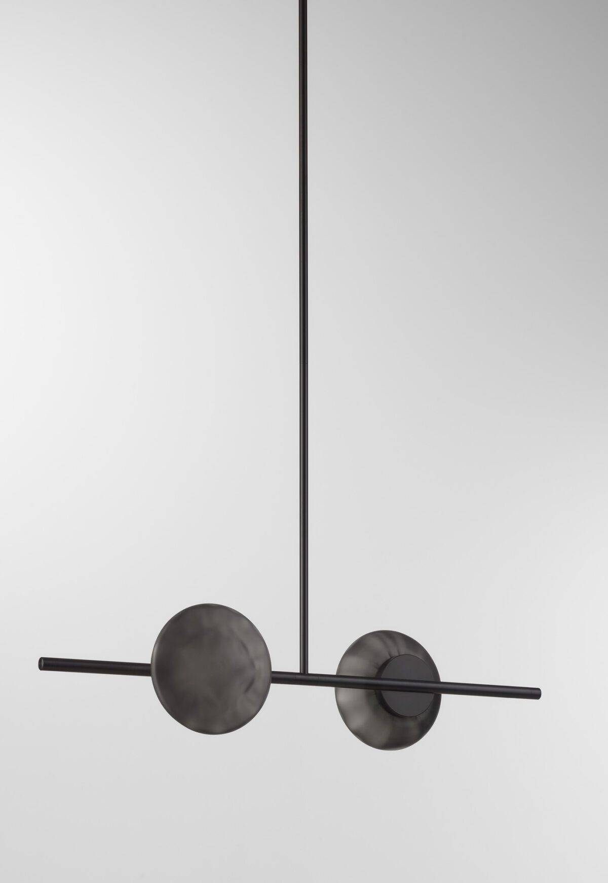Ceto Single Horizontal Chandelier | 2 Shades