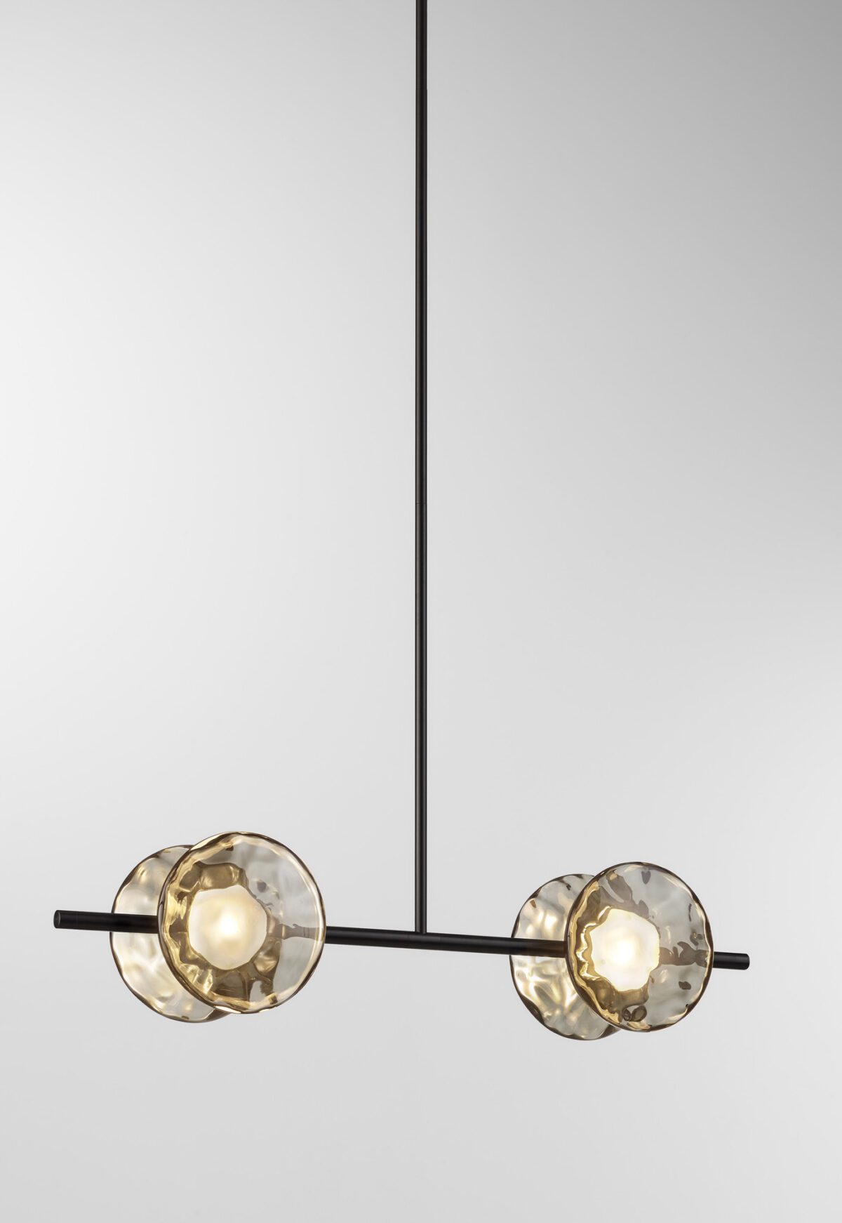 Ceto Single Horizontal Chandelier | 4 Shades