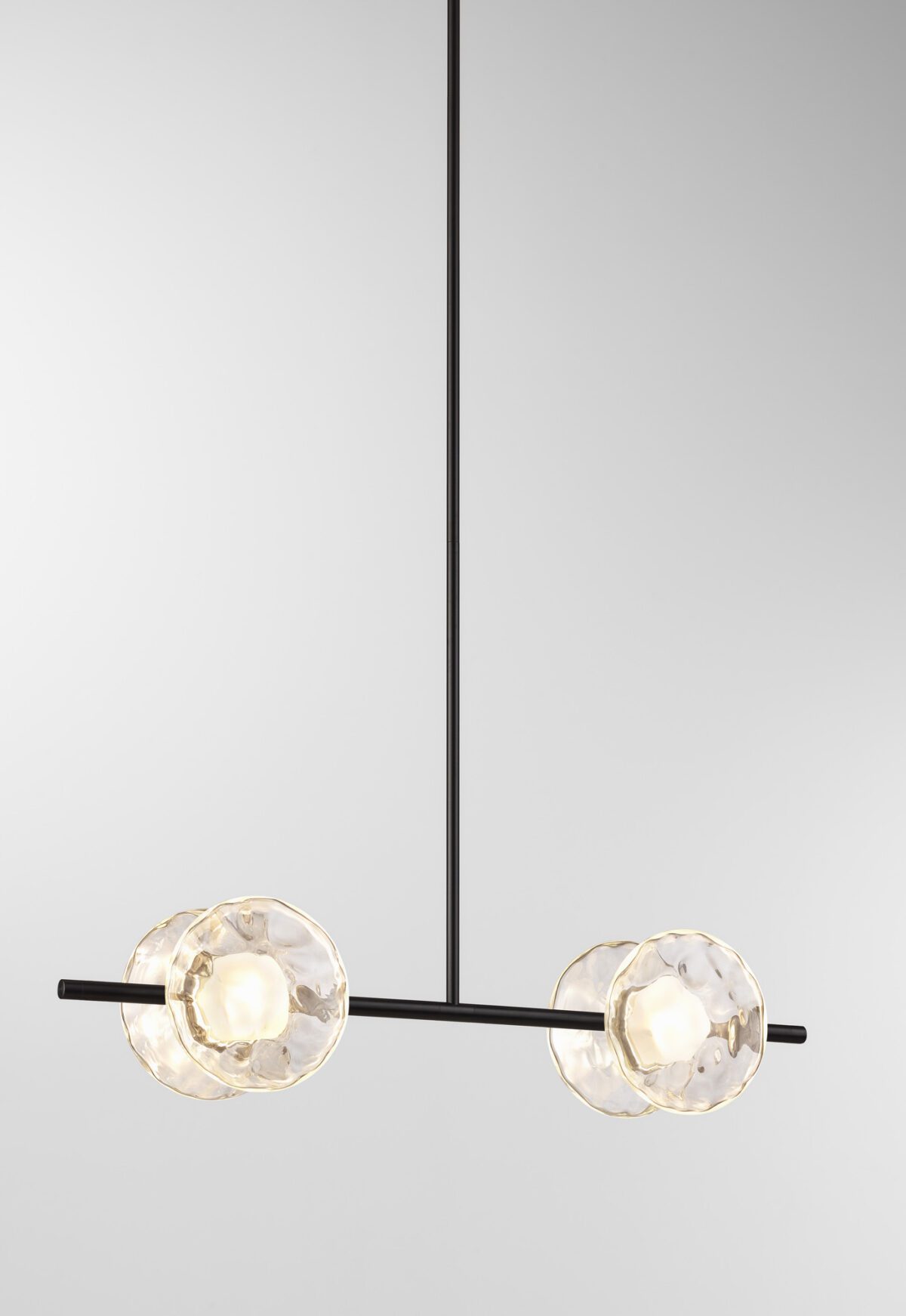 Ceto Single Horizontal Chandelier | 4 Shades