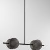 Ceto Single Horizontal Chandelier | 4 Shades