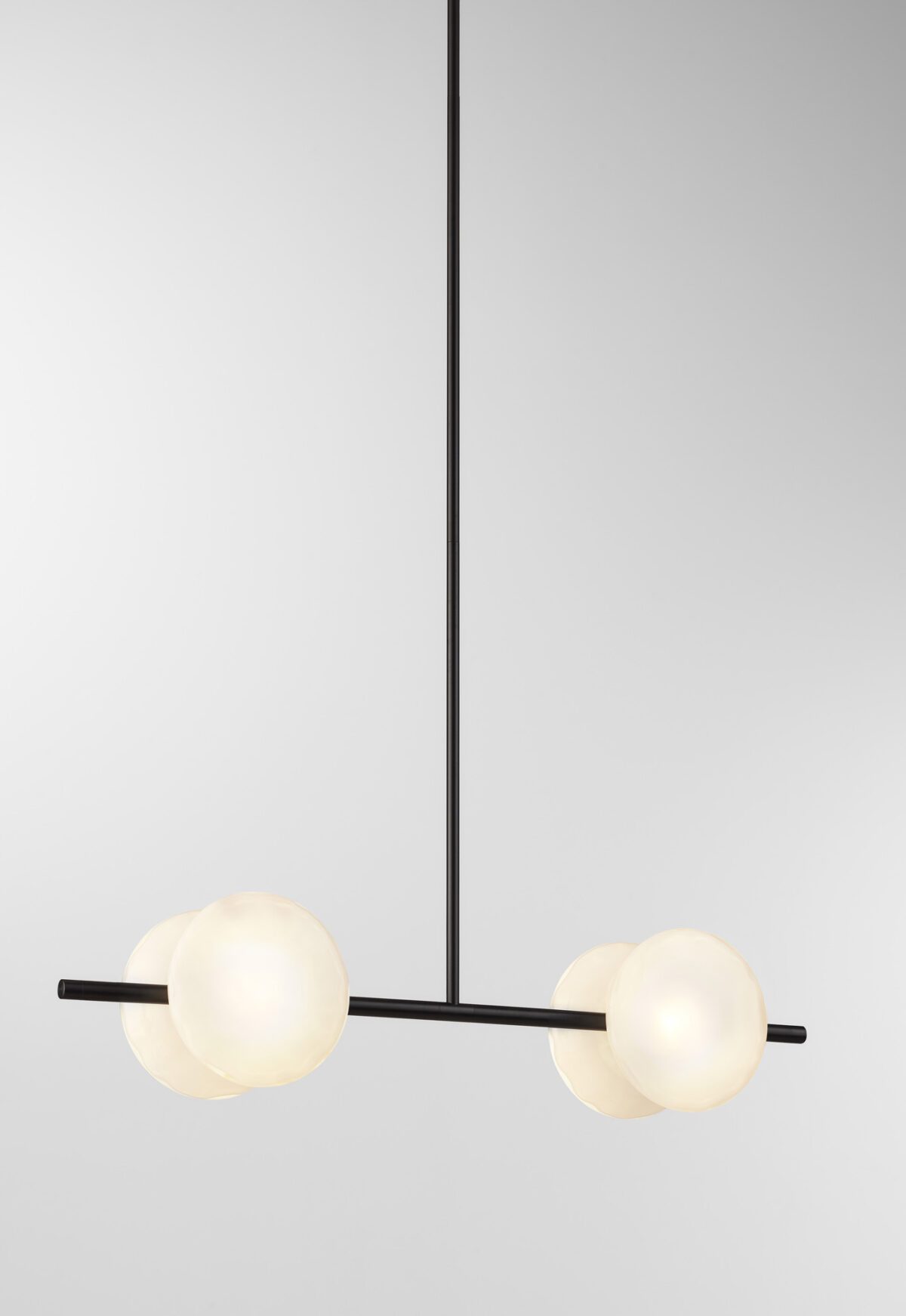 Ceto Single Horizontal Chandelier | 4 Shades