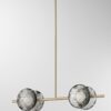 Ceto Single Horizontal Chandelier | 4 Shades