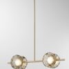 Ceto Single Horizontal Chandelier | 4 Shades