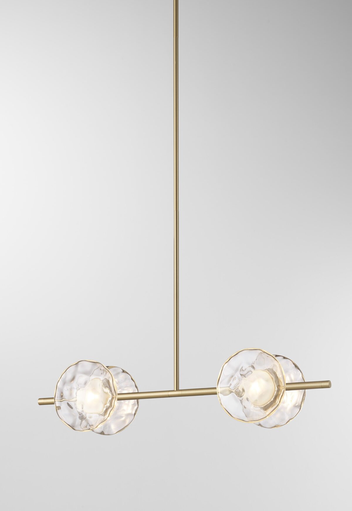 Ceto Single Horizontal Chandelier | 4 Shades