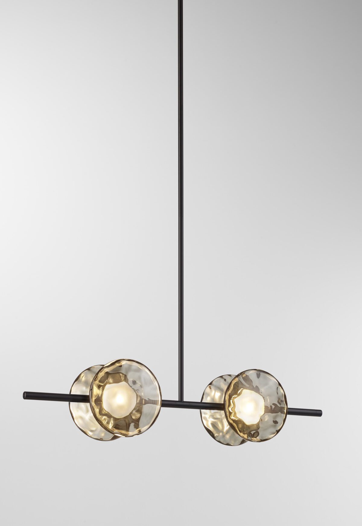 Ceto Single Horizontal Chandelier | 4 Shades