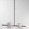 Ceto Single Horizontal Chandelier | 4 Shades