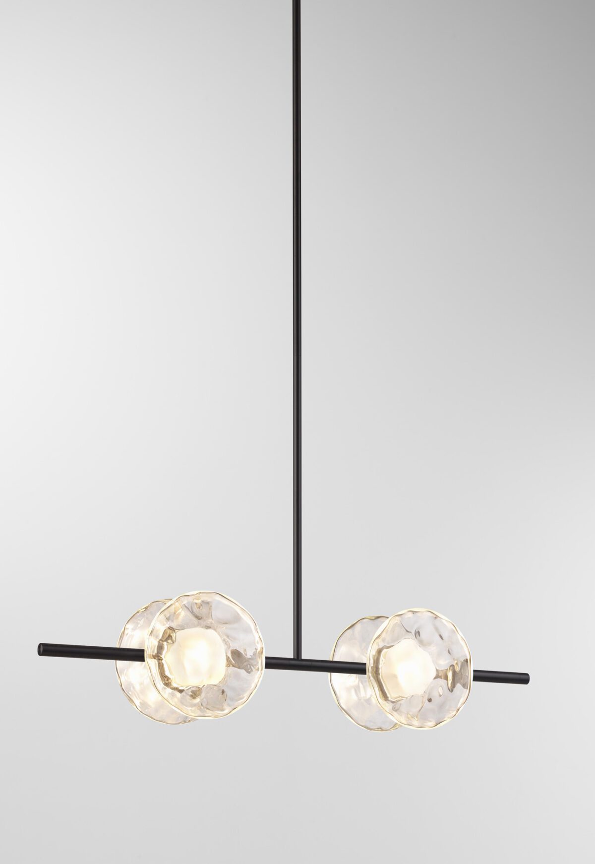 Ceto Single Horizontal Chandelier | 4 Shades