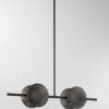 Ceto Single Horizontal Chandelier | 4 Shades
