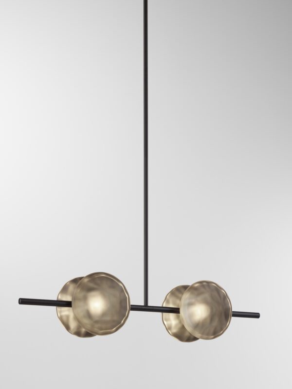 Ceto Single Horizontal Chandelier | 4 Shades
