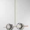 Ceto Single Horizontal Chandelier | 4 Shades