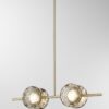 Ceto Single Horizontal Chandelier | 4 Shades