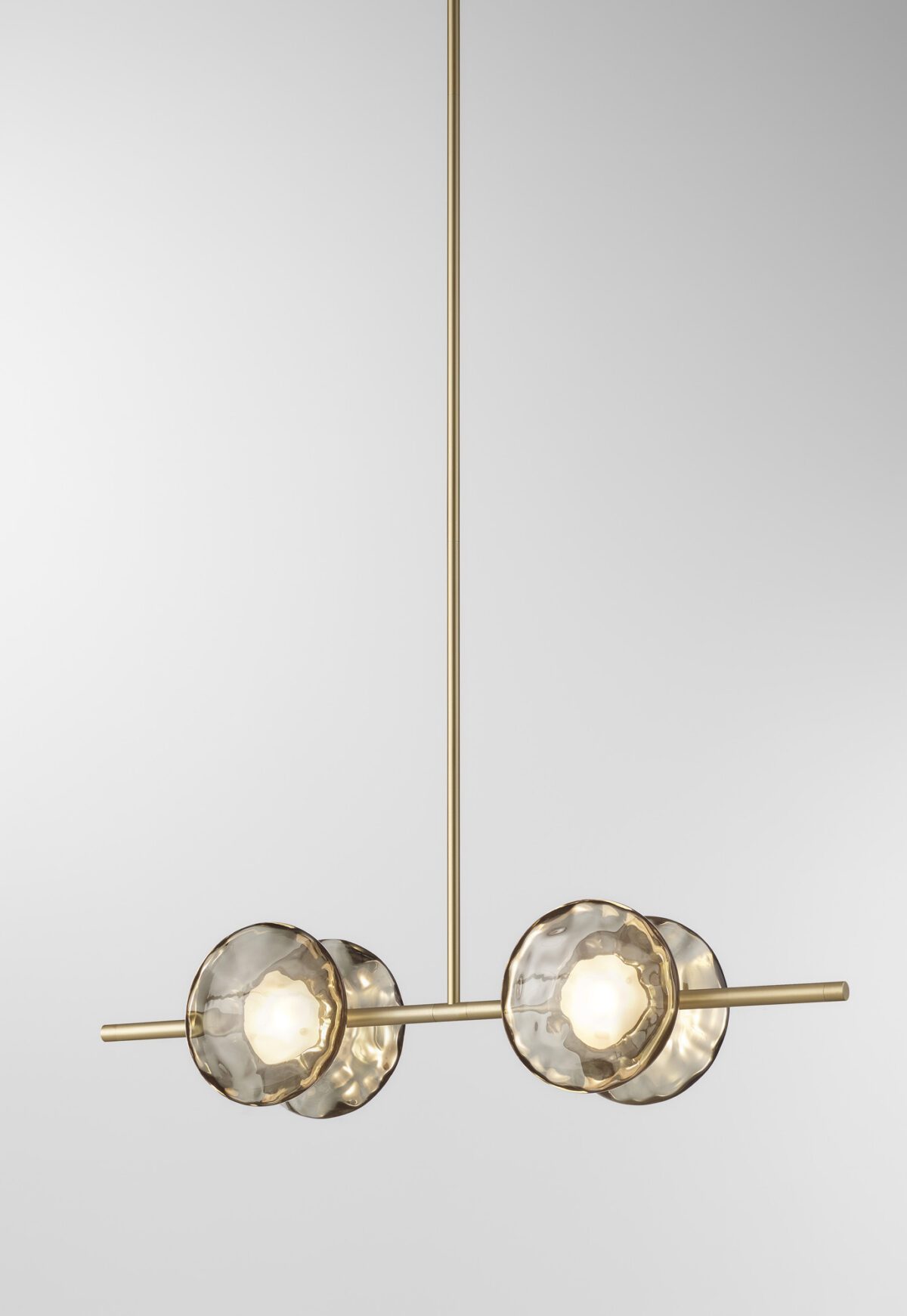 Ceto Single Horizontal Chandelier | 4 Shades