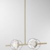 Ceto Single Horizontal Chandelier | 4 Shades