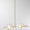 Ceto Single Horizontal Chandelier | 4 Shades
