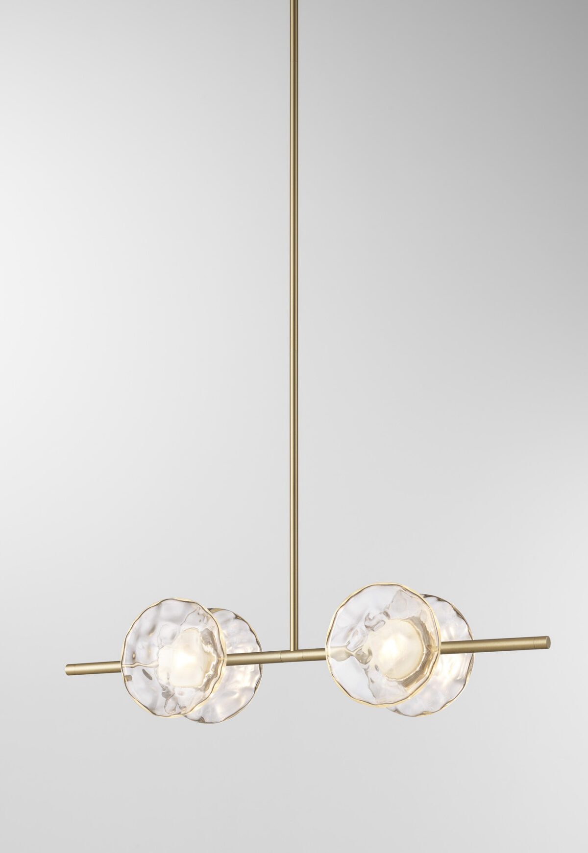 Ceto Single Horizontal Chandelier | 4 Shades