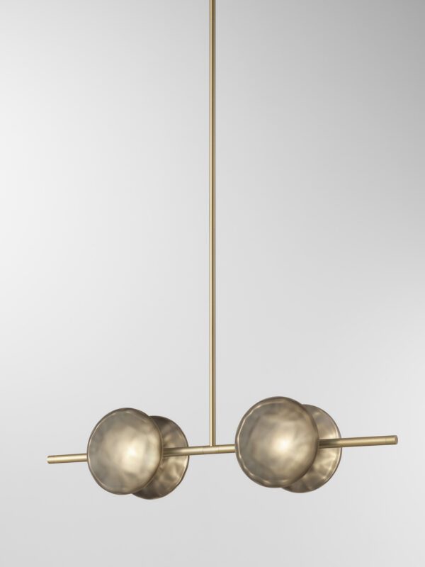 Ceto Single Horizontal Chandelier | 4 Shades