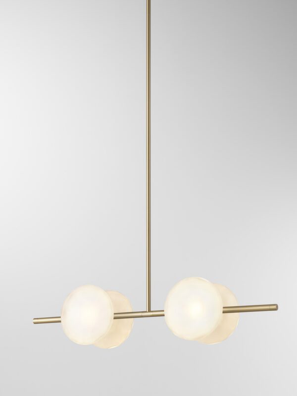 Ceto Single Horizontal Chandelier | 4 Shades