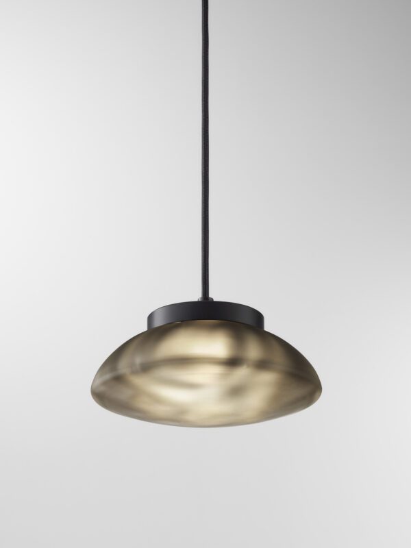 Ceto Pendant - Black Anodised, Frosted Black