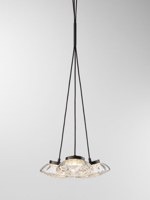 Ceto Cluster | 3 Shades - Black Anodised, Clear