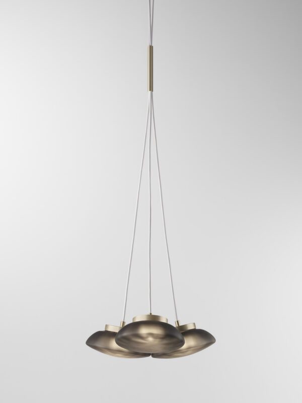Ceto Cluster | 3 Shades - Champagne Anodised, Frosted Black