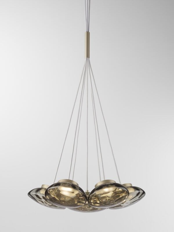 Ceto Cluster | 7 Shades - Champagne Anodised, Black