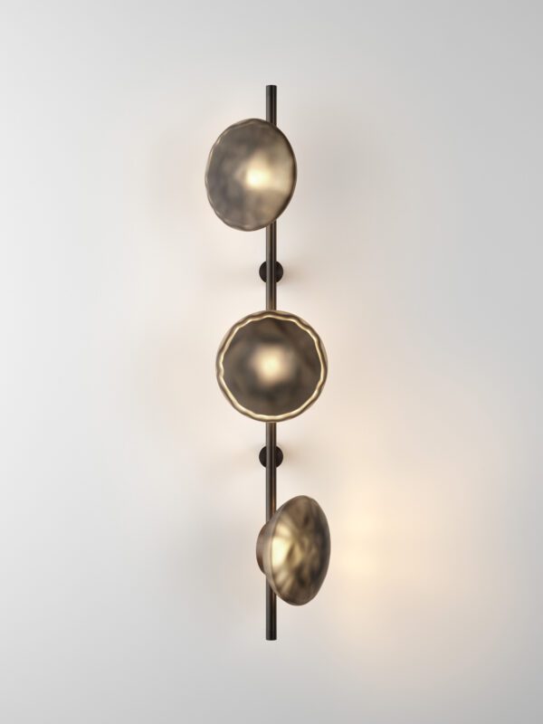 Ceto Linear Wall Light - Black Anodised, Frosted Black