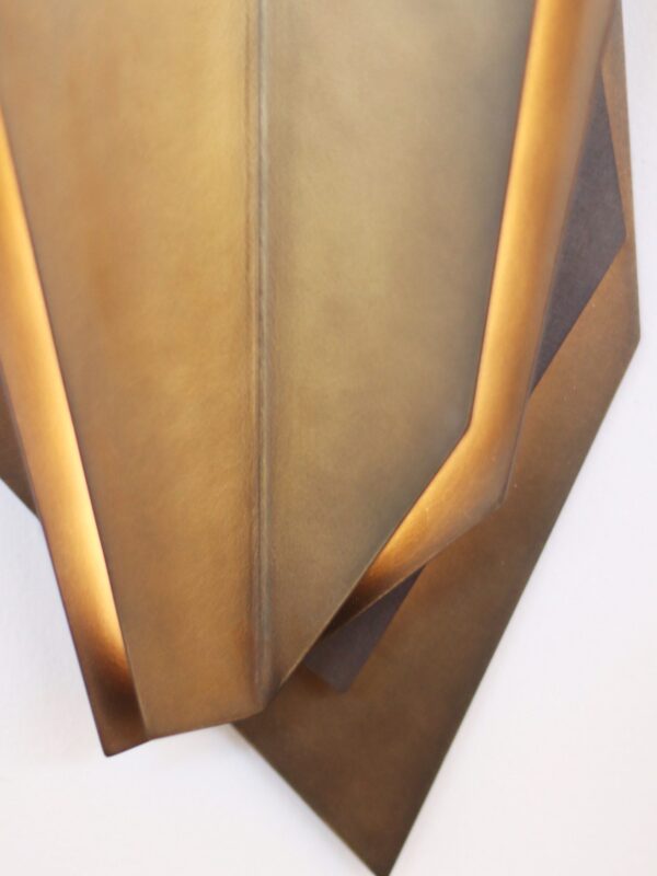 Continuum - 500mm, Aged Brass
