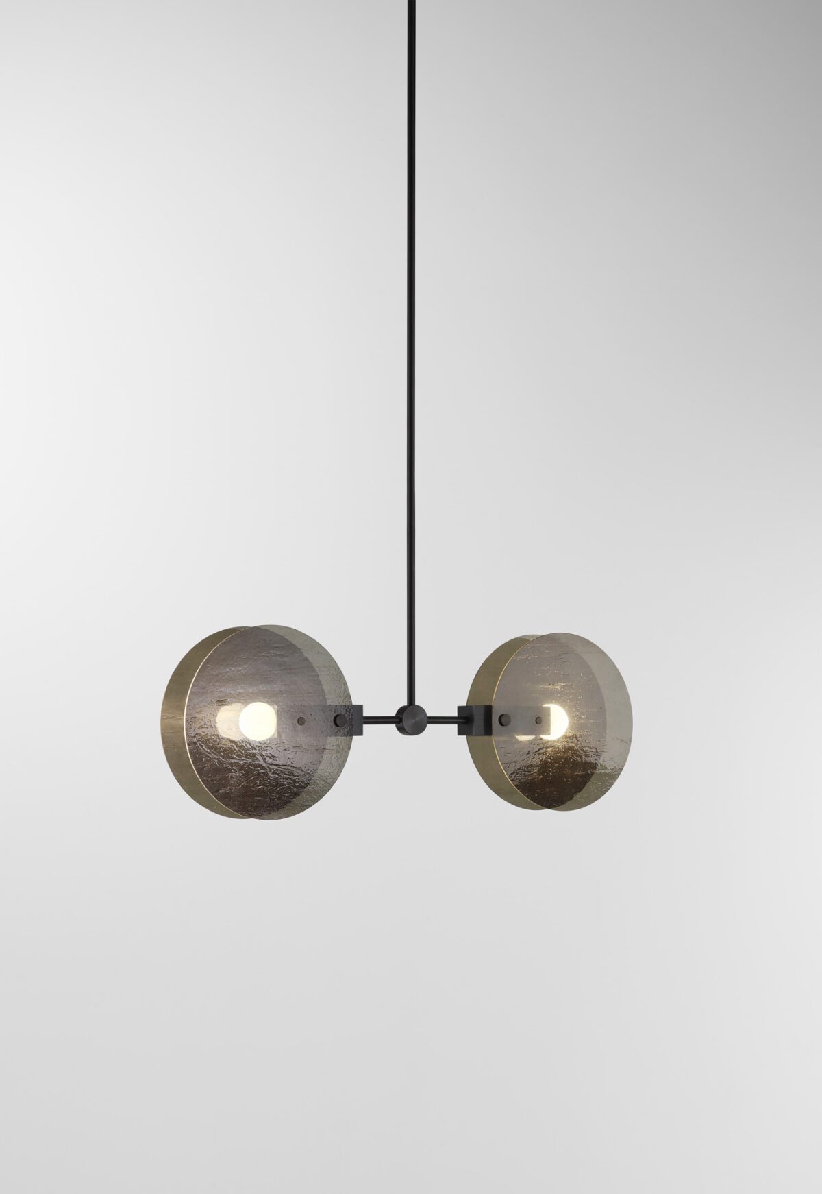 Nebulae Vertical Chandelier | 2 Shades