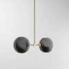 Nebulae Vertical Chandelier | 2 Shades