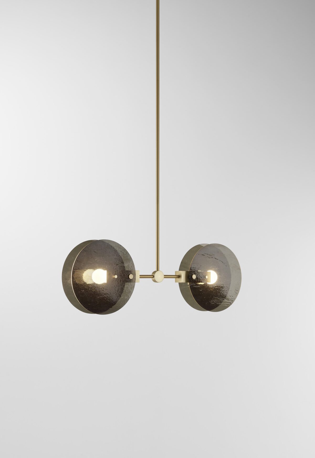 Nebulae Vertical Chandelier | 2 Shades