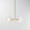 Nebulae Vertical Chandelier | 2 Shades