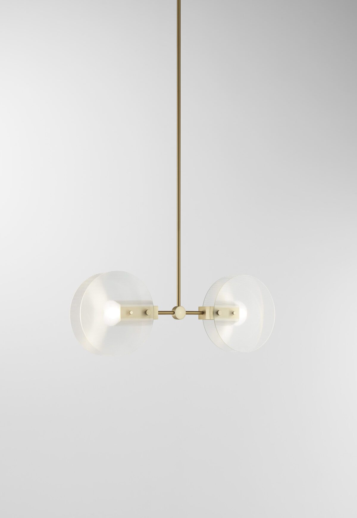 Nebulae Vertical Chandelier | 2 Shades