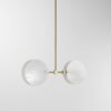 Nebulae Vertical Chandelier | 2 Shades