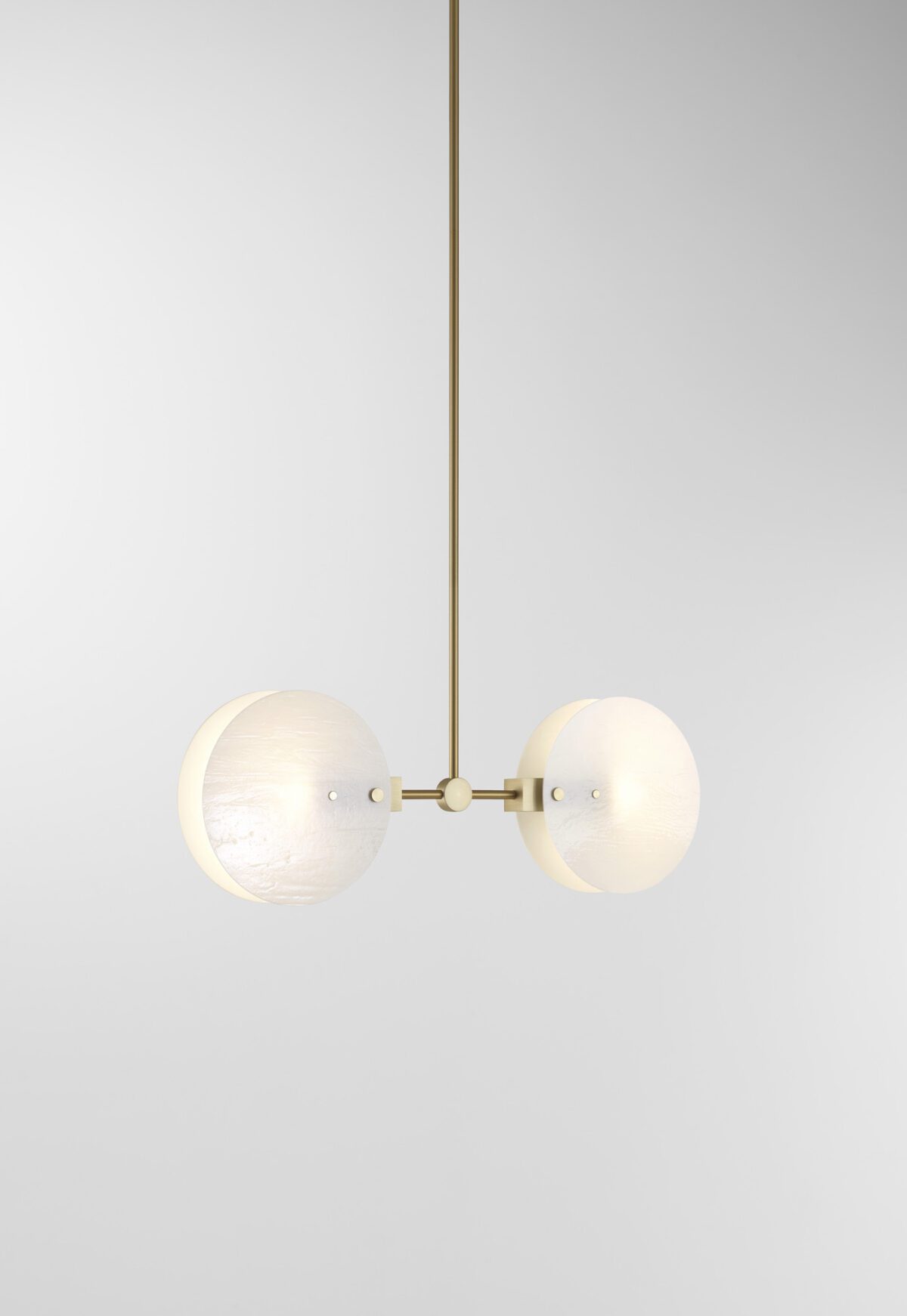 Nebulae Vertical Chandelier | 2 Shades