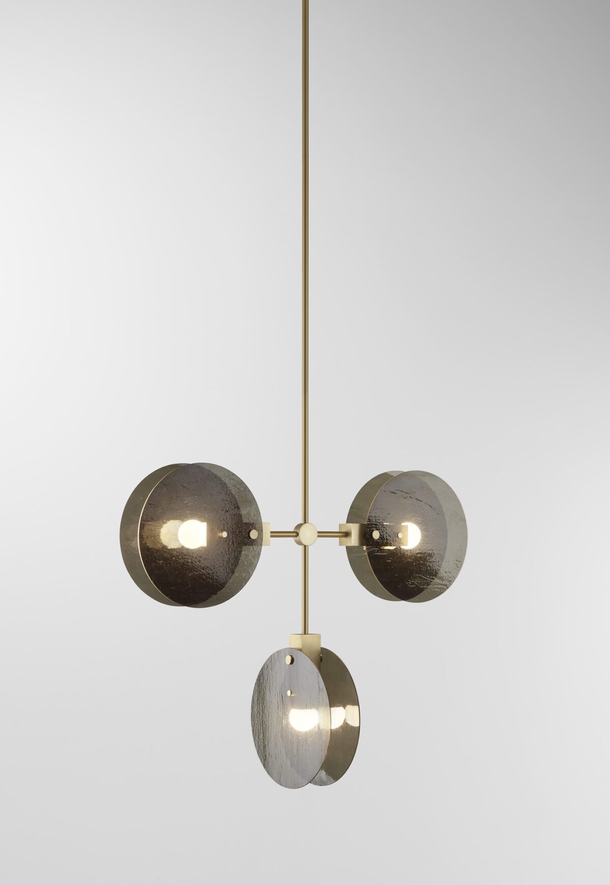 Nebulae Vertical Chandelier | 3 Shades