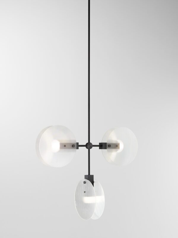 Nebulae Vertical Chandelier | 3 Shades