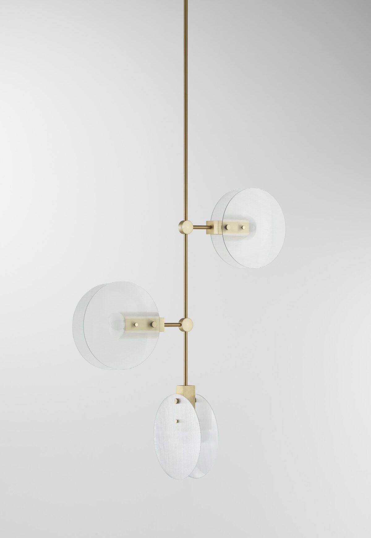 Nebulae Vertical Chandelier | 3 Shades