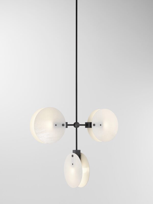 Nebulae Vertical Chandelier | 3 Shades