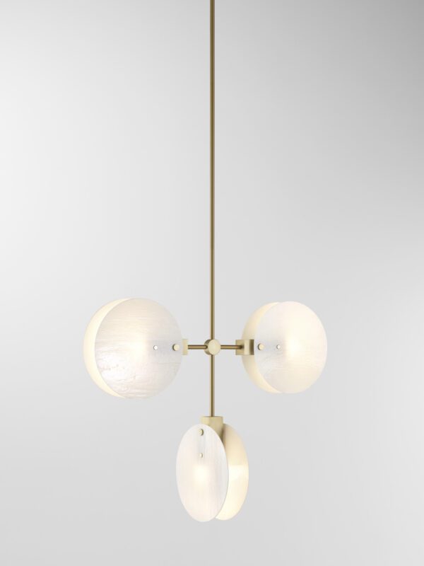 Nebulae Vertical Chandelier | 3 Shades
