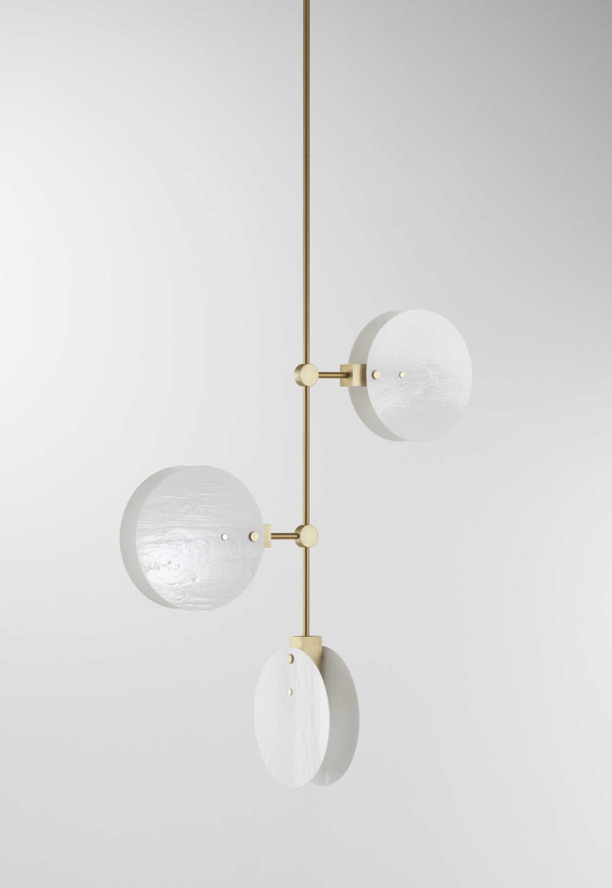 Nebulae Vertical Chandelier | 3 Shades