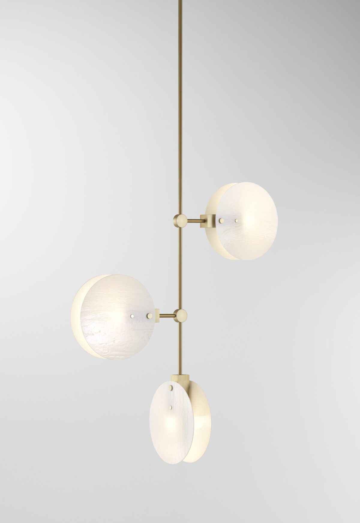 Nebulae Vertical Chandelier | 3 Shades
