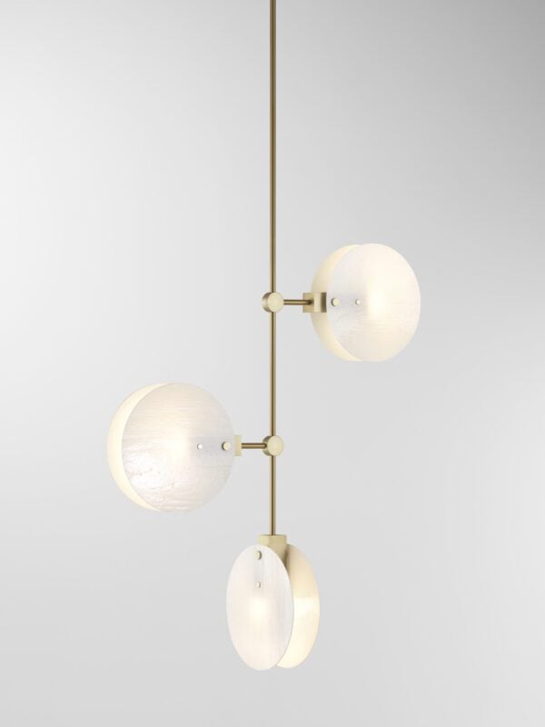 Nebulae Vertical Chandelier | 3 Shades